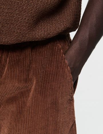 Pantaloni scurti WOOD WOOD, maro