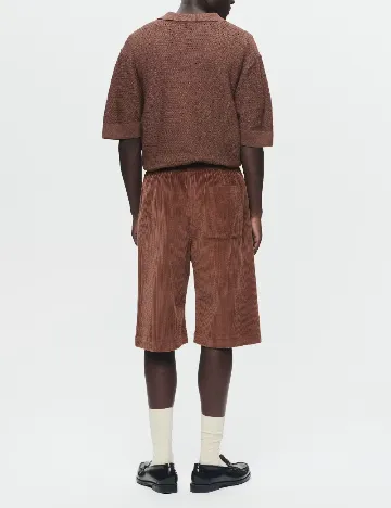 Pantaloni scurti WOOD WOOD, maro
