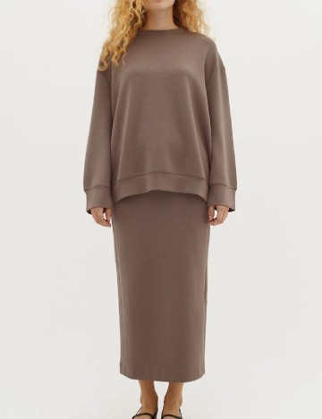 Bluza Oversize InWear, maro