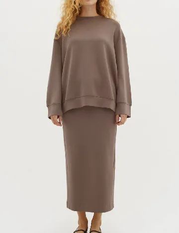 Bluza Oversize InWear, maro