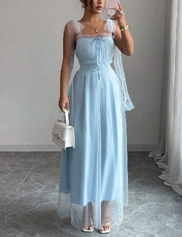 Rochie lunga SHEIN, albastru