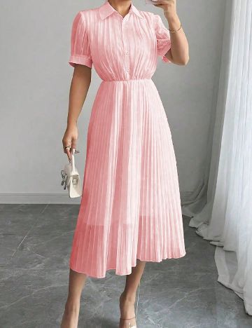 Rochie lunga SHEIN, roz
