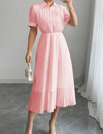 Rochie lunga SHEIN, roz