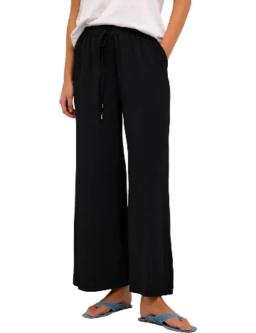 Pantaloni Kaffe, negru