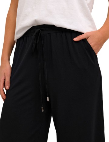 Pantaloni Kaffe, negru