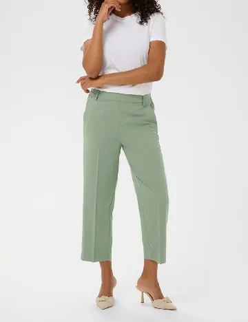 Pantaloni Kaffe, verde