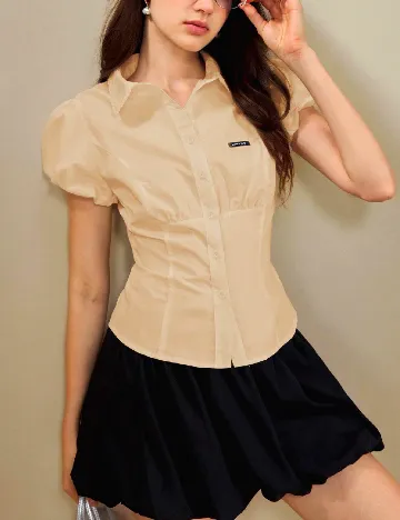 Camasa SHEIN, crem