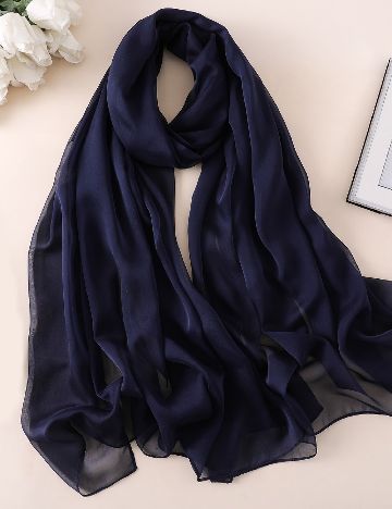 Esarfa SHEIN, bleumarin