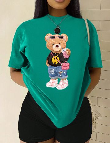 Tricou SHEIN, verde