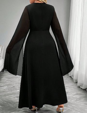 Rochie lunga SHEIN CURVE, negru