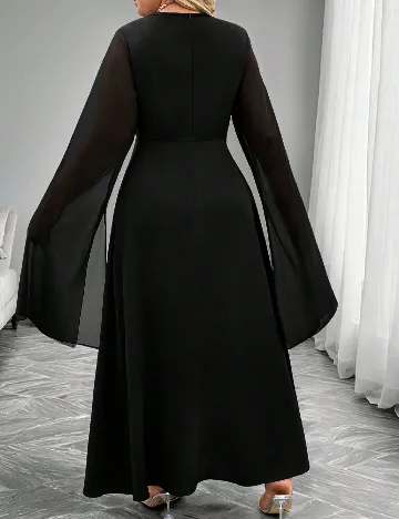Rochie lunga SHEIN CURVE, negru