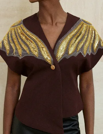 Bluza SHEIN, maro