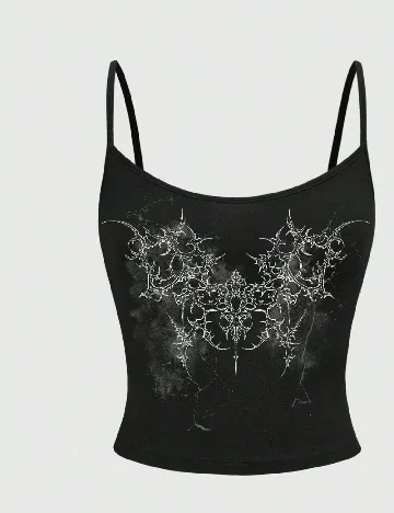 Top Romwe, negru