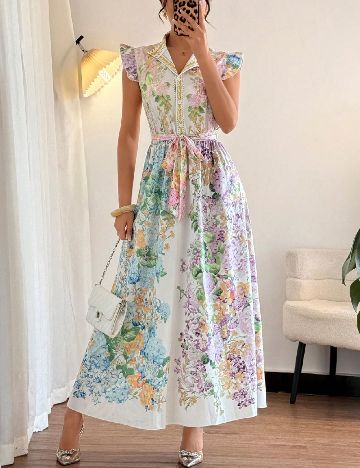 Rochie lunga SHEIN, mix culori