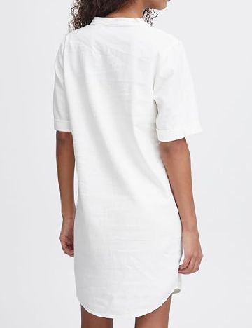Rochie scurta Ichi, ecru