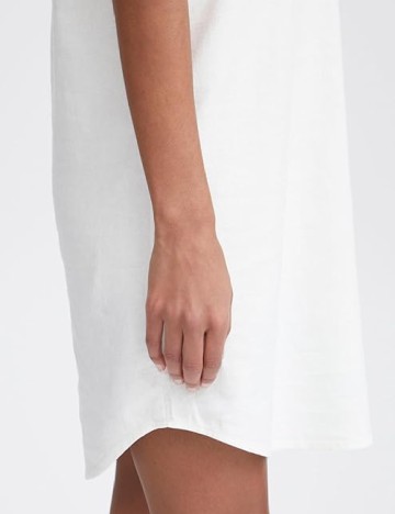 Rochie scurta Ichi, ecru