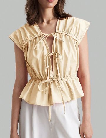 Top SHEIN, crem