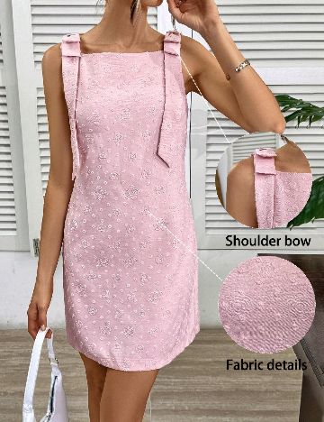 Rochie scurta SHEIN, roz
