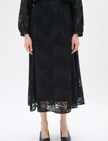 Fusta InWear, negru