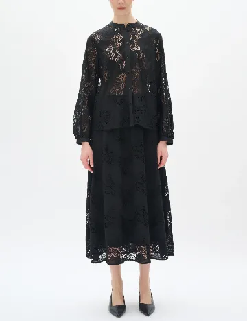 Fusta InWear, negru