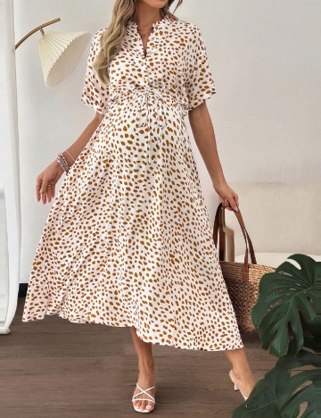 Rochie medie SHEIN, alb