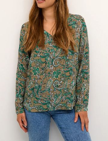 Bluza Kaffe, mix culori