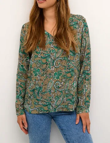 Bluza Kaffe, mix culori