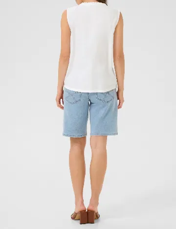 Bluza Cream, alb