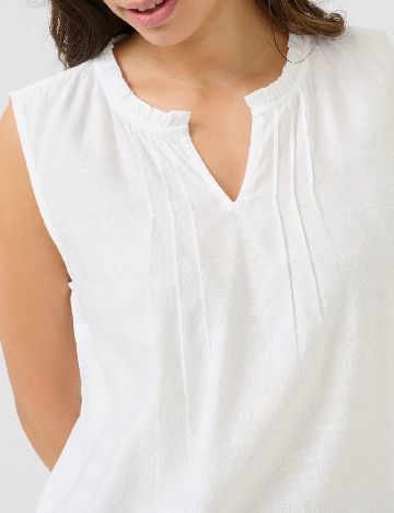 Bluza Cream, alb