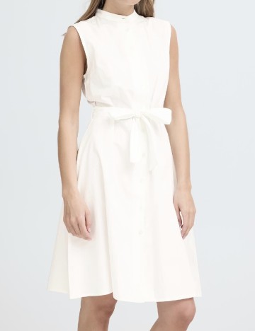Rochie scurta Ichi, alb