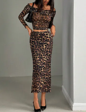 Compleu SHEIN, animal print