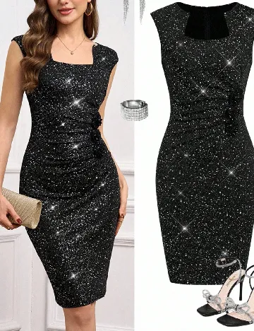 Rochie scurta SHEIN, negru