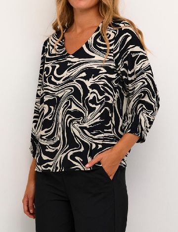 Bluza Kaffe, negru