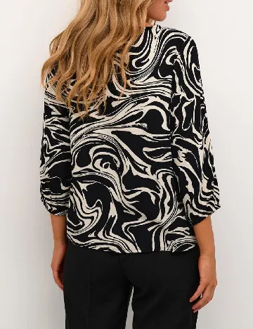 Bluza Kaffe, negru