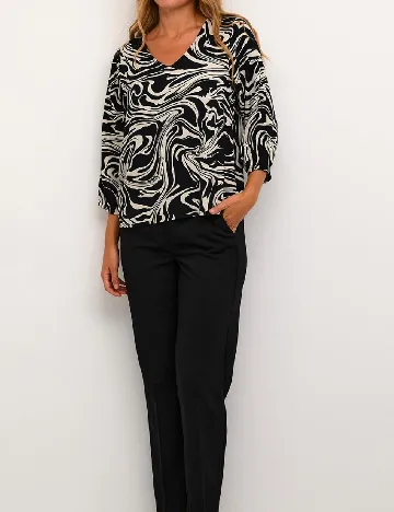 Bluza Kaffe, negru