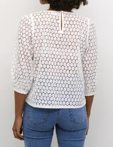 Bluza Kaffe, alb