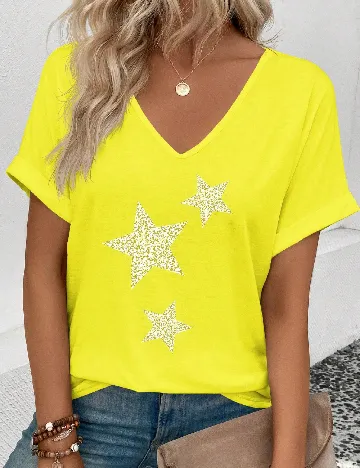 Tricou SHEIN, galben