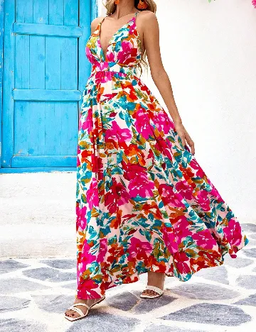 Rochie lunga SHEIN, mix culori