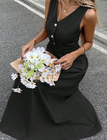 Rochie lunga SHEIN, negru