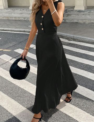 Rochie lunga SHEIN, negru