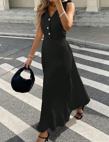 Rochie lunga SHEIN, negru