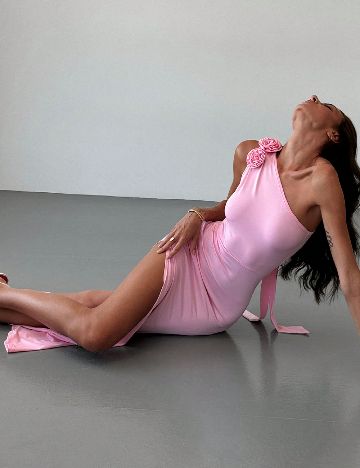 Rochie medie SHEIN, roz