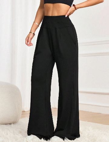 Pantaloni SHEIN, negru