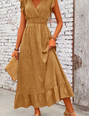 Rochie lunga SHEIN, maro