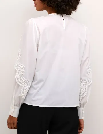 Bluza Kaffe, alb