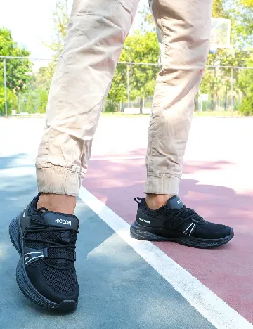 Adidasi Riccon, negru