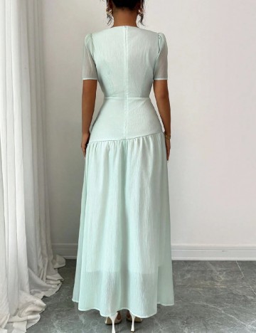 Rochie lunga SHEIN, verde deschis