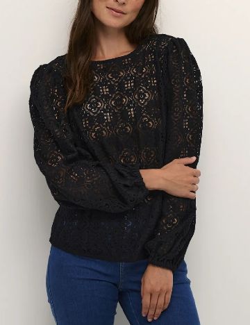 Bluza Kaffe, negru