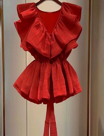 Bluza SHEIN, rosu