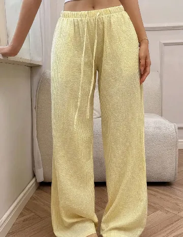 Pantaloni SHEIN, galben